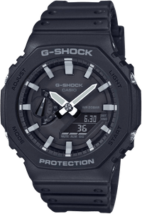 Montre G-SHOCK GA-2100-1ADR noire CasiOak quartz 200m etanche Kairos Time