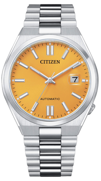 Montre CITIZEN Tsuyosa NJ0150-81Z bleue automatique calibre 8210 verre saphir Kairos Time