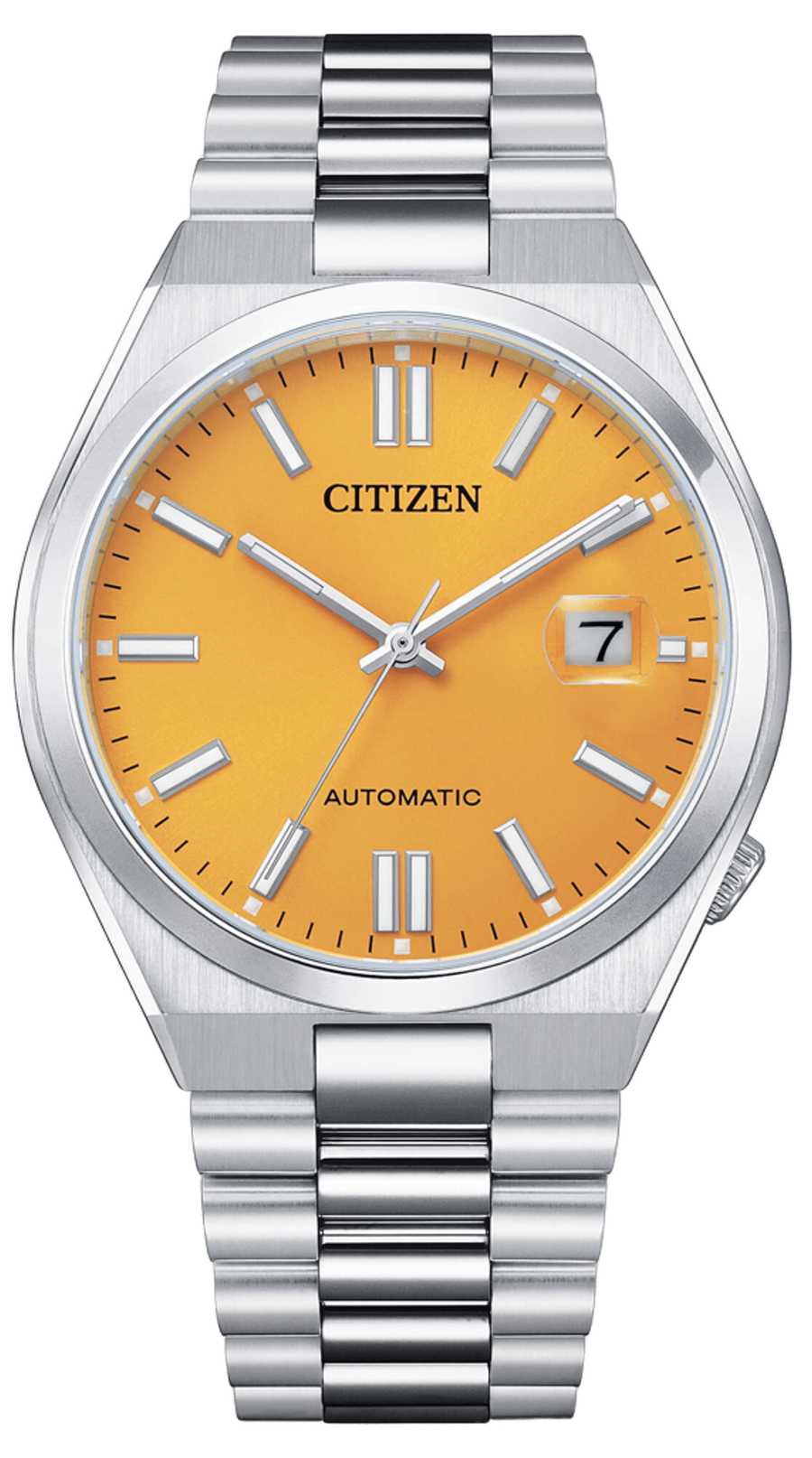 Montre CITIZEN Tsuyosa NJ0150-81Z bleue automatique calibre 8210 verre saphir Kairos Time