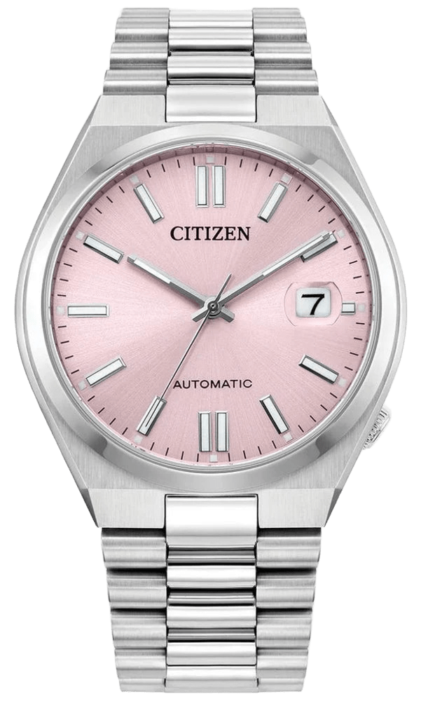Montre CITIZEN Tsuyosa NJ0200-50Z verte automatique calibre 8210 verre saphir 50m Kairos Time