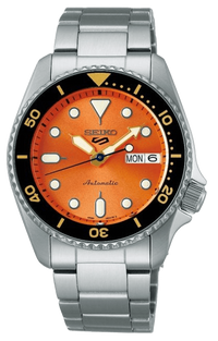 Montre SEIKO 5 Sports SRPK35K1 automatique calibre 4R36 100m bracelet cuir Kairos Time