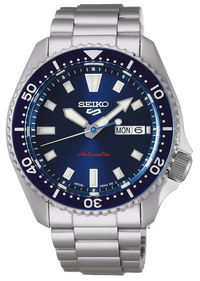 Montre SEIKO 5 Sports SRPL83K1 automatique calibre 4R36 100m acier inoxydable Kairos Time