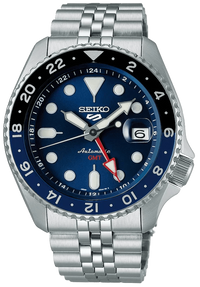 Montre SEIKO 5 Sports GMT SSK003K1 automatique calibre 4R34 100m Kairos Time