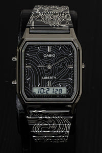 CASIOxLIBERTY AQ-230EBLT-1ADR